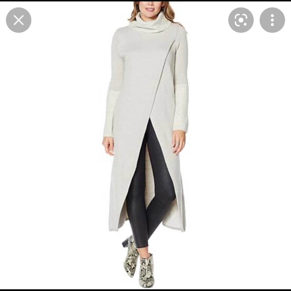 G by Giuliana Black Sweater Dress